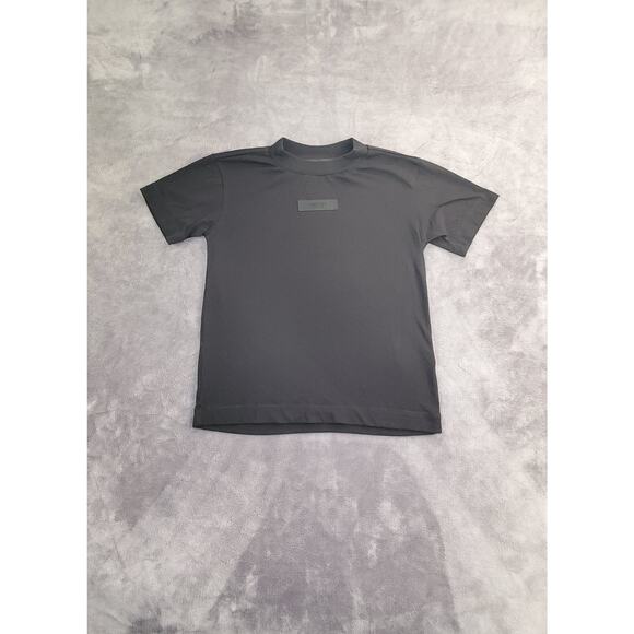 Fear of God Essentials Sz XXS Dark Black Short Sleeve Women’s T-Shirt C11-14 - Picture 1 of 8